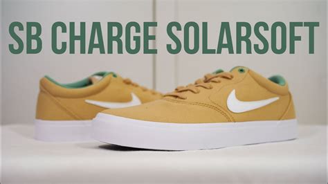 NIKE SB CHARGE SOLARSOFT CANVAS (beige): Unboxing, 